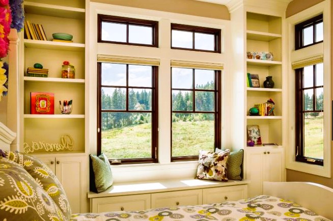 New windows in the room