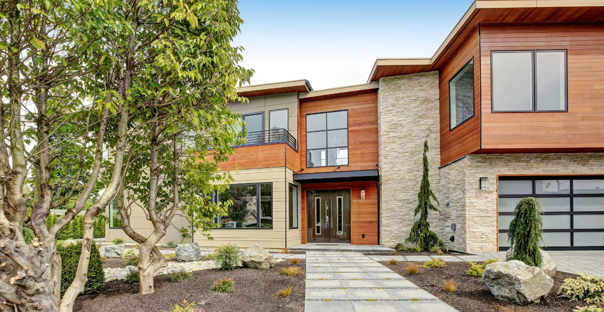 Contemporary style home